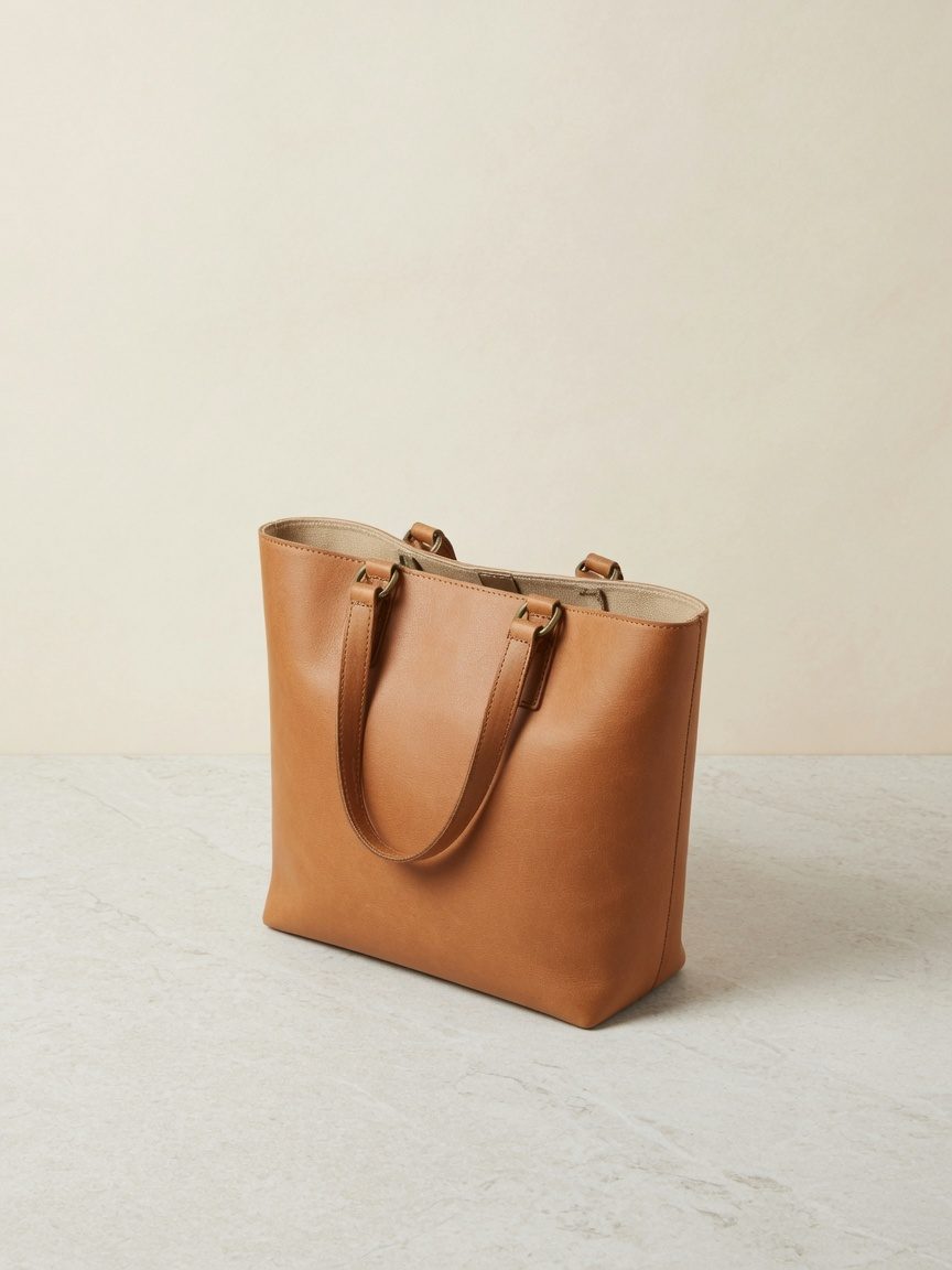 Bolsa tote de couro — Lina